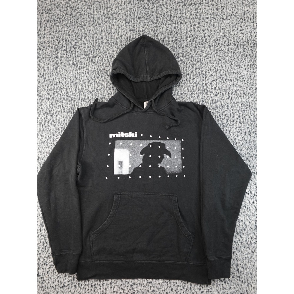 Mitski Hoodie Unisex Medium Black Good Be the Cowboy Tour Graphic Pullover